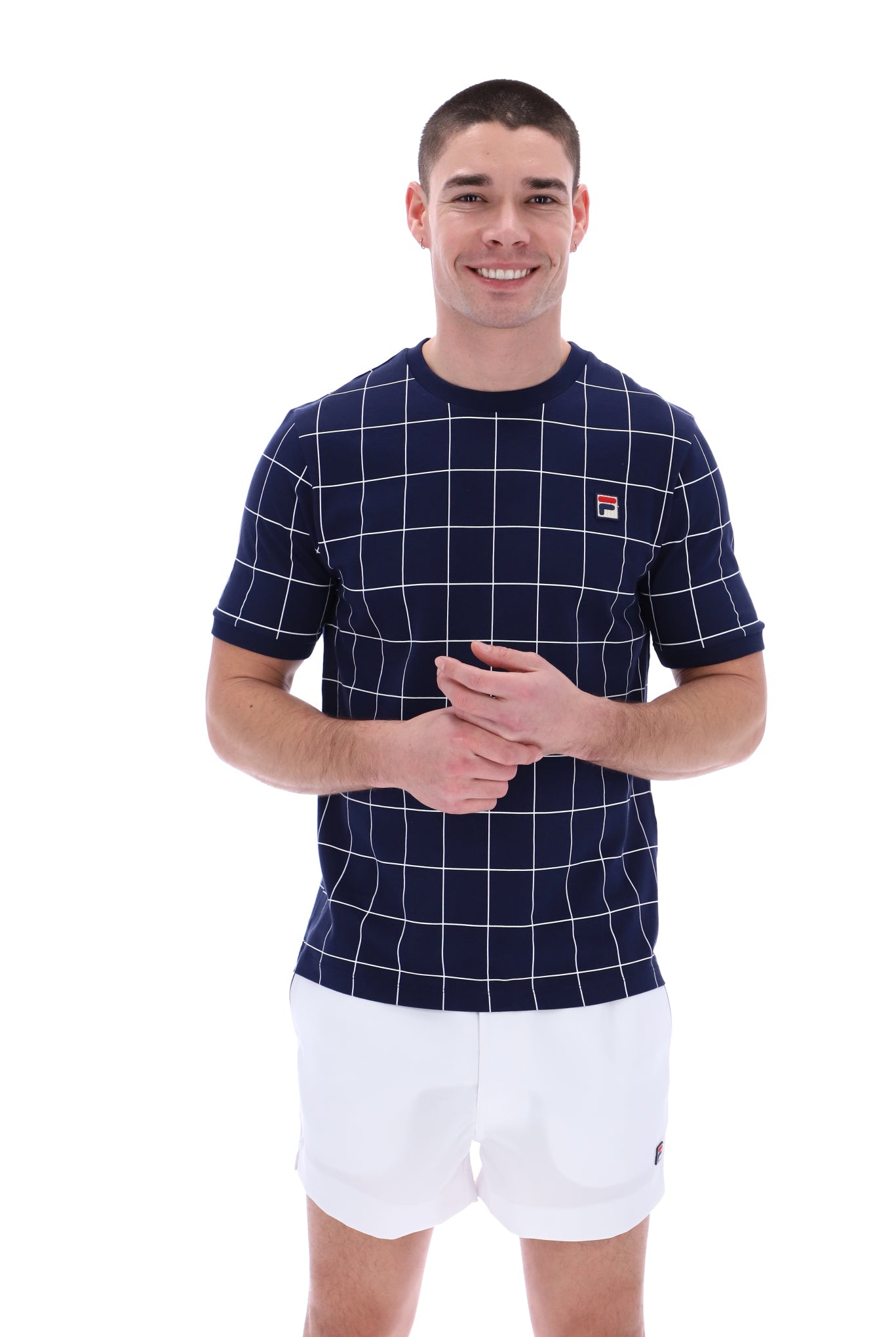 Fila navy blue clearance shirt