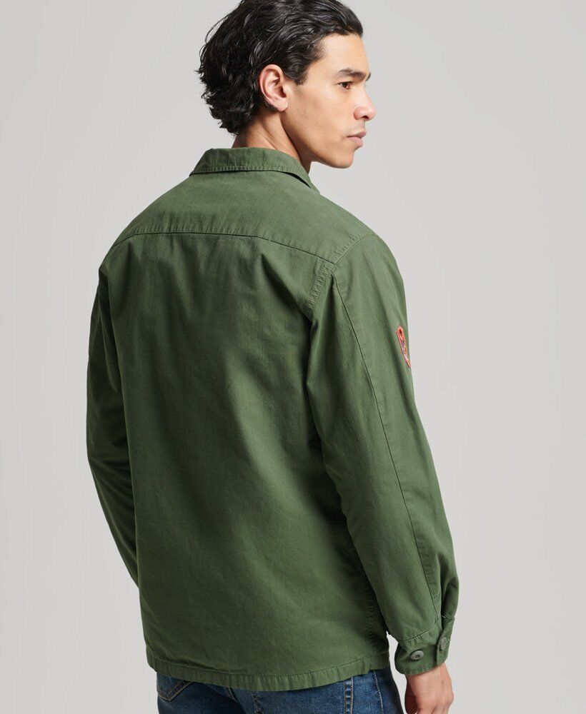 Superdry Tropical Combat Jacket-Thyme – My Urban Wardrobe™‎