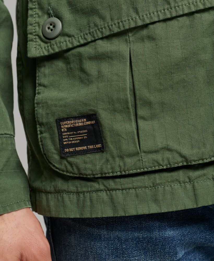 Superdry Tropical Combat Jacket-Thyme – My Urban Wardrobe™‎