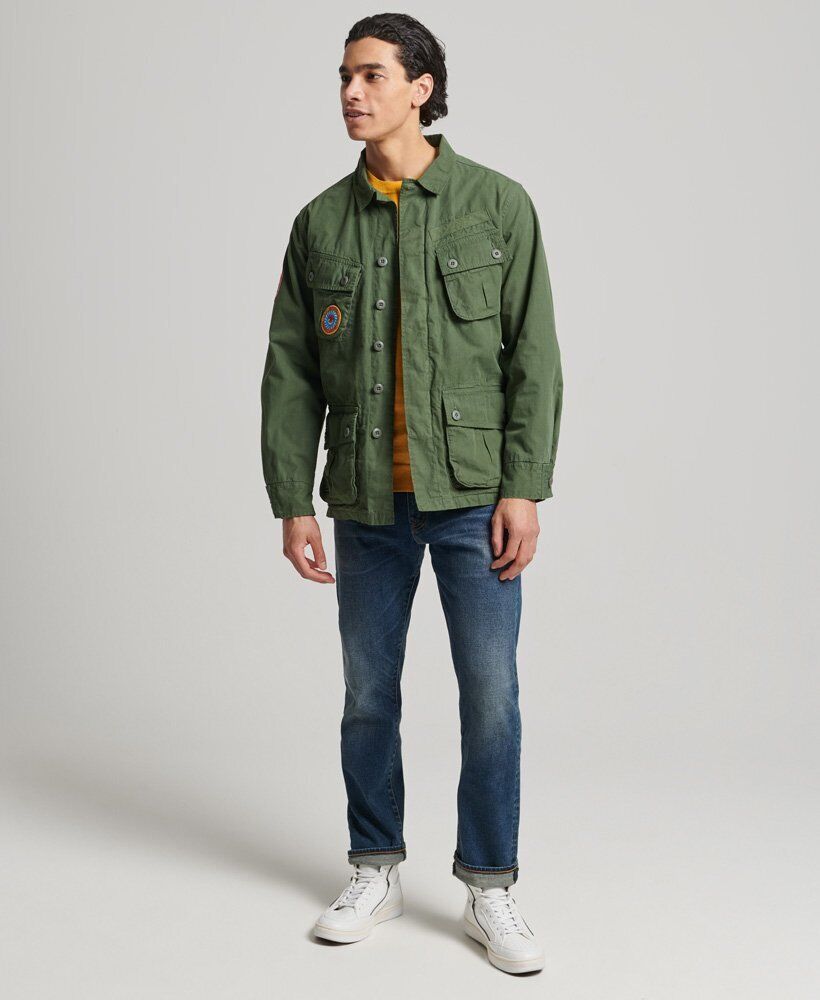 Superdry Tropical Combat Jacket-Thyme – My Urban Wardrobe™‎